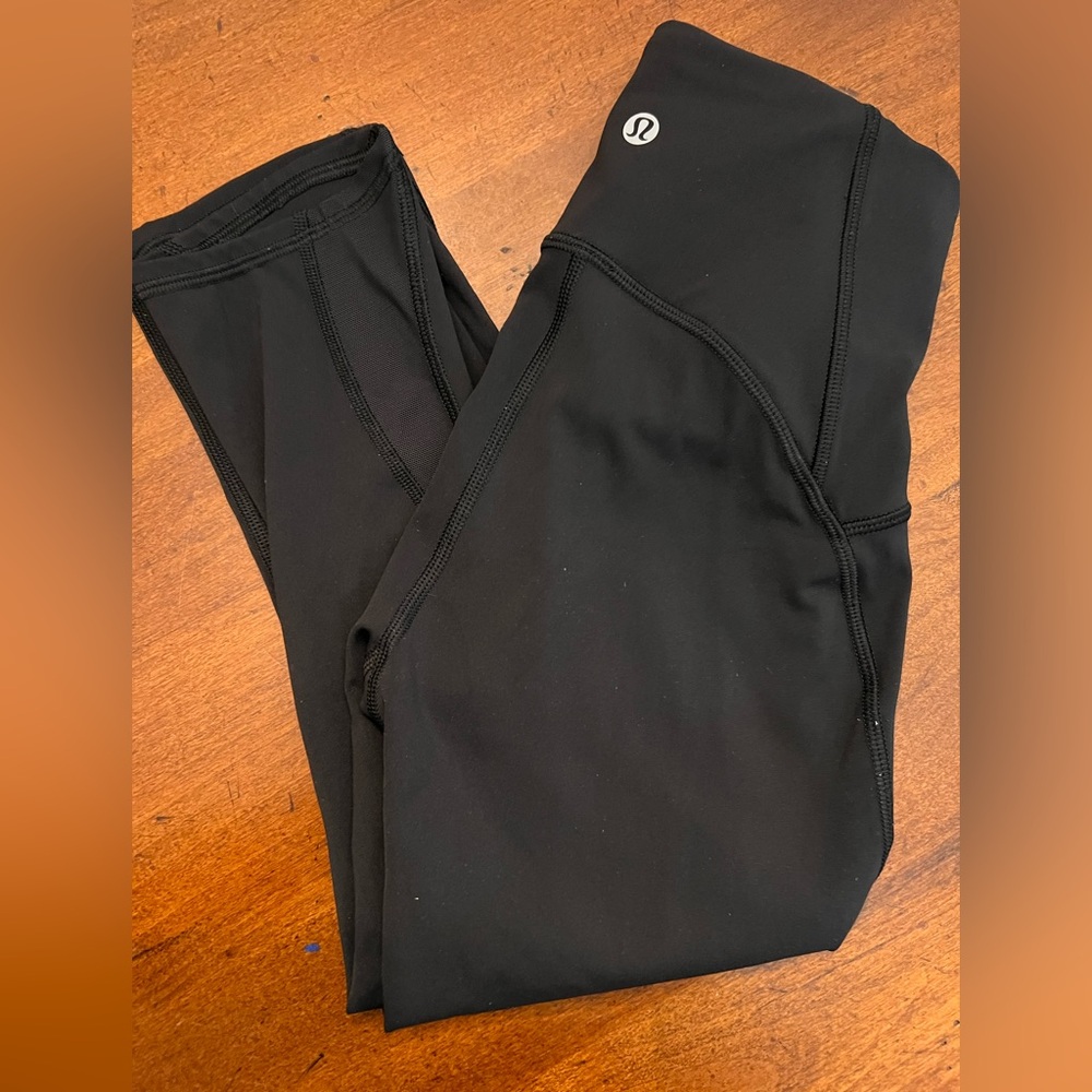 Lululemon Size 2 Black yoga pants